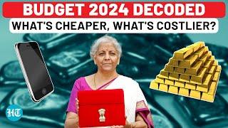 Budget 2024: What's Cheaper, What's Costlier - Gold, Silver, Mobile Phones, Cancer Medicines, & More