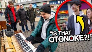 I Played OTONOKE (Dan Da Dan) On Piano In Public!