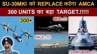 Indian Defence News:TEDBF का CATOBAR Version!,AMCA-300 Units का बड़ा Target!,India का HALE UAV