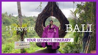 11 DAYS IN BALI, INDONESIA  | YOUR ULTIMATE ITINERARY | CHAROTERANG MARIPOSA RN