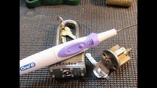 Improved Electric TOOTHBRUSH LOCK PICK Simple To Make