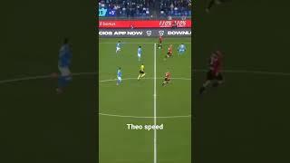 theo Hernandez speed