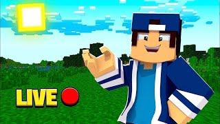 CONSTRUINDO UMA CIDADE NO MINECRAFT AO VIVO!