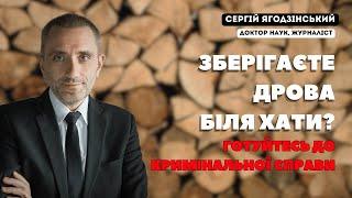 Зберігаєте дрова біля хати? Готуйтесь до кримінальної справи