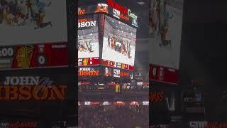 John Gibson 500 game ceremony ￼