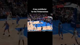 Naz Reid's a difference maker #nba #basketball #nbahighlights #shorts #fyp #timberwolves #sports