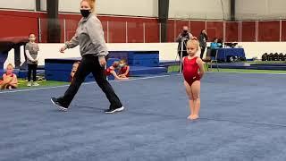 Inspirational Heartland Gymnastics coach and gymnast duo