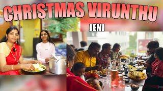 சொந்த பந்தங்களோடு கிறிஸ்துமஸ் கொண்டாட்டம் // MERRY CHRISTMAS TO ALL //MEGA CHRISTMAS VIRUNTHU |JENI