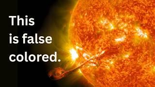 The sun isn't yellow... it's green