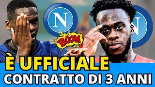 ESPLOSIVO! HA FIRMATO CON IL NAPOLI! APPENA UFFICIALIZZATO! I TIFOSI SONO IMPAZZITI! ULTIME NAPOLI