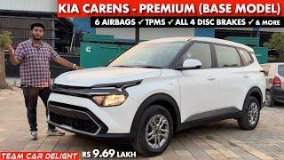 Kia Carens Base Model - Mini Innova in 9L | Carens Premium model Walkaround with On Road Price