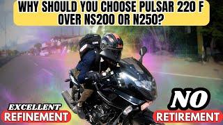 Bajaj Pulsar 220 F 2024 Review