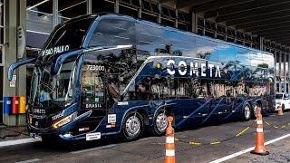 APRESENTANDO O ÔNIBUS MARCOPOLO PARADISO G8 DD DA VIAÇÃO COMETA | 18 de DEZEMBRO 2023