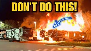 13 Shocking Causes of RV Fires and How to Stay Safe