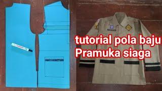 pola baju Pramuka siaga mudah dan simpel part 1
