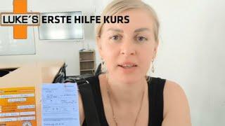 Курс  оказания первой помощи Erste Hilfe. Подтверждение водительского удостоверения в Германии.