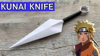 How to Make a Paper Kunai Knife Easy from Naruto | Origami Weapons Ninja Samurai