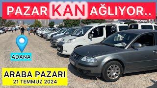 21 Temmuz 2024 Adana Oto Pazarı Sahibinden Satılık 2. El Otomobil Piyasası Araba Pazarı #otopazarı