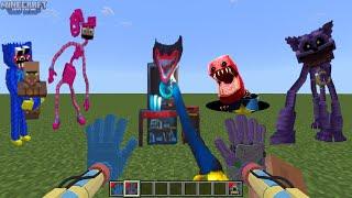 Poppy Playtime Every Chapter MOVIE MOD in Minecraft PE (Poppy Playtime Chapter 1, 2, 3, and 4)