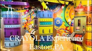 CRAYOLA Experience @Easton PA | Crayon Factroy Discover the magic of colors #crayola #crayon #colour