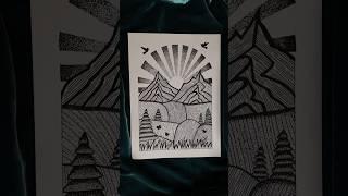 Pen Art️ | #artwork #youtubeshorts #illustration #penandink #penart #penillustration #handmade