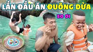 Quang Linh Vlogs  || Lần Đầu Ăn Con Đuông Dừa Tại Lào . . . Và Cái Kết ?