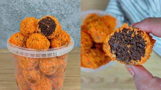 No Cooking, No Instant Cakes! Chewy Chocobutternut Munchkins | No Bake, No Flour | Craevings