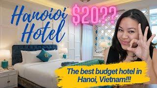 Best Budget Hotel in Hanoi Vietnam! 3 room types in Hanoioi Hotel - 20 USD!