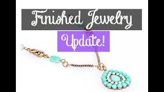 Finished Jewelry Update | Beading Project Share | April 2018