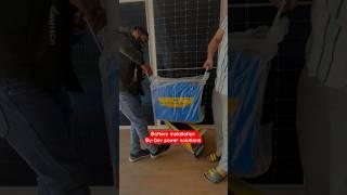 New inverter battery installation by dev power solutions #solar #trending  #viralshortsvideo