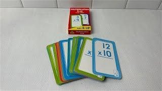 Multiplication 0-12 Flash Cards by School Zone