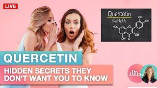 QUERCETIN, Hidden Secrets They Don’t Want You to Know | Dr. J9 Live