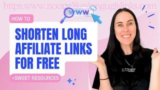 How to shorten an affiliate URL