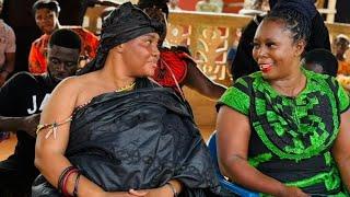 sad   Nana hemaa, Daina ,Nana Yeboah and many more went to Support Telemo Mummy's Funeral 