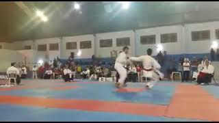 Ippon Ricardo Buzzi disputa kumite campeonato paranaense 2016