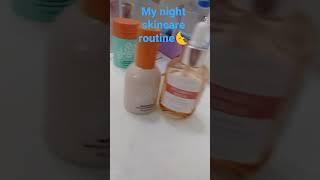 My night skincare routine