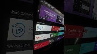 Install Apps on LG uhd Smart 4K TV 