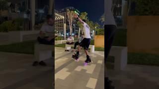 Public shocked reaction ️ #sameerskater #skatingcoach #dubai #fitness #sports