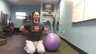 TonyGentilcore.com - Prone Belly Breathing on Stability Ball