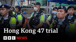 Hong Kong convicts 14 democracy activists in biggest national security case | BBC News