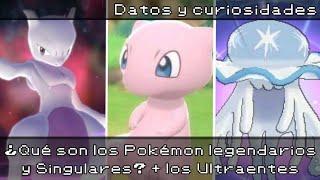 ¿Qué son los Pokémon legendarios y singulares? + Ultraentes (Datos y curiosidades)