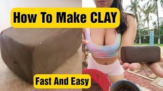 How To Make CLAY From DIRT (The EASY Way)