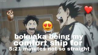 bokuaka being my comfort ship for 4:45 minutes not so straight