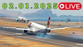 LIVE SPECIAL 3 X Airbus A330Neo at Madeira Island Airport 02.01.2025