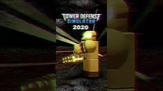 Evolution Of ROBLOX TD Over The Years! (2017-2024) #roblox #towerdefense #edit #shorts #tdx #tds
