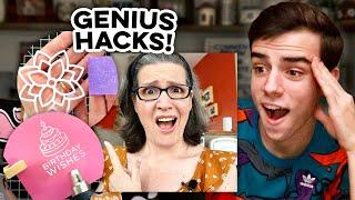 Trying Cathy Zielske’s GENIUS Card Making Hacks!