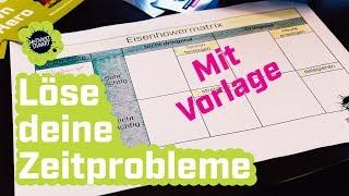 Eisenhower Prinzip Vorlage | mehr Zeit durch Eisenhower Matrix