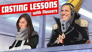 Captain Flowers teaches Ovilee How to Cast League of Legends