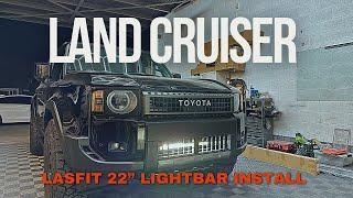 Installing LASFit 22" LED Light Bar on First Edition Toyota Land Cruiser | Step-by-Step Guide