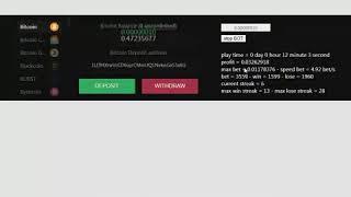 Make 0.03btc - 10 minute easy with Luckygames via Dice BOT Luckygames